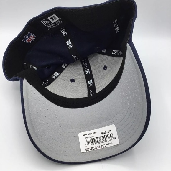 NEW ERA Tennessee Titans 39THIRTY NFL Sideline Flex Hat Navy Size M/L*NEW* - Picture 7 of 7